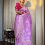 Banarasi silk saree for woman soft silk saree